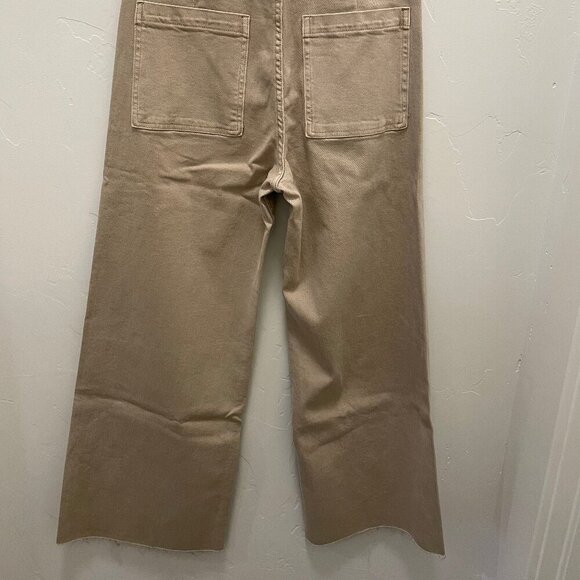 RIP CURL  High-Rise Wide Leg Jeans - Stone NWT - Picture 4 of 7